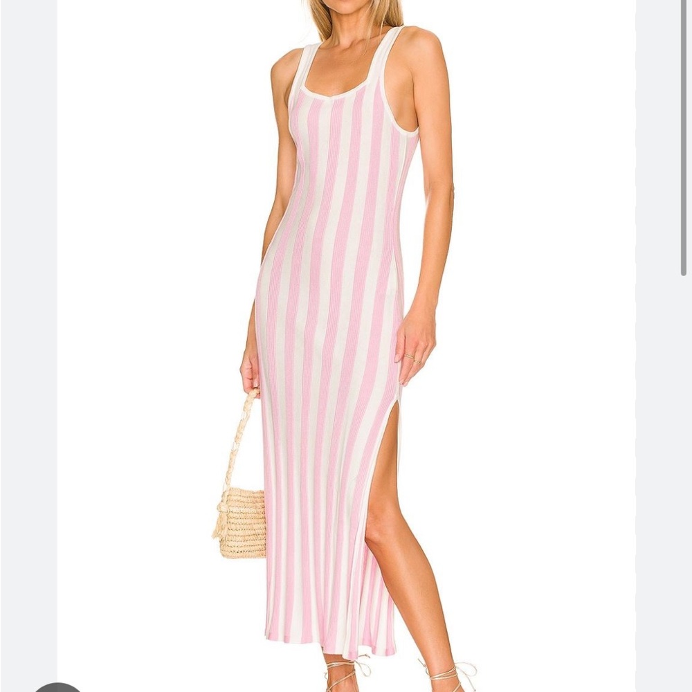 NWOT Solid & Striped The Kimberly Dress in Cotton Candy in XL